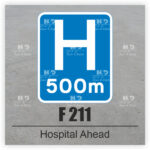 F 211 Hospital Ahead