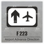 F 223 Airport Advance Direction