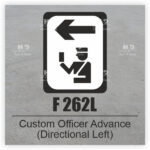 F 262L Custom Officer Advance Directional Left