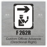 F 262R Custom Officer Advance Directional Right.