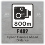 F 402 Speed Camera Ahead Distance