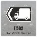 F 502 High Vehicle Direction
